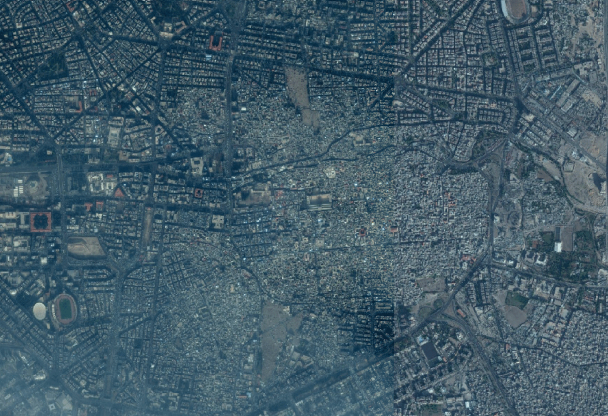 image of mission control room (for a space tech)