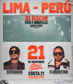 Servando y Florentino llegan a Lima este 21 de noviembre