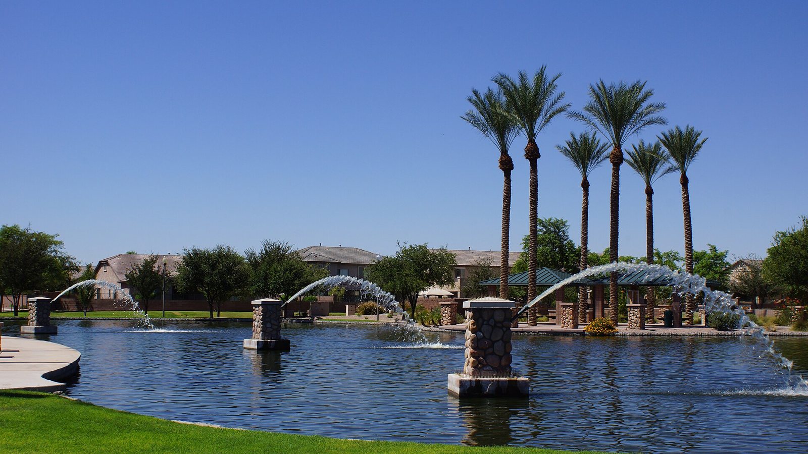 Community park in Maricopa, Arizona
