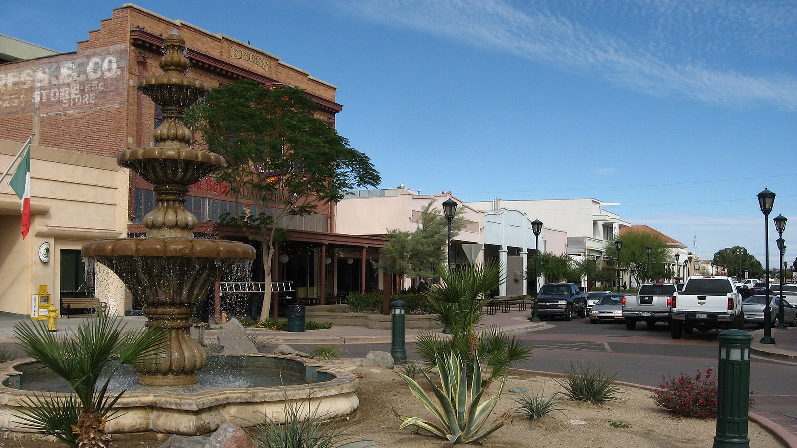 Historic downtown Yuma, Arizona