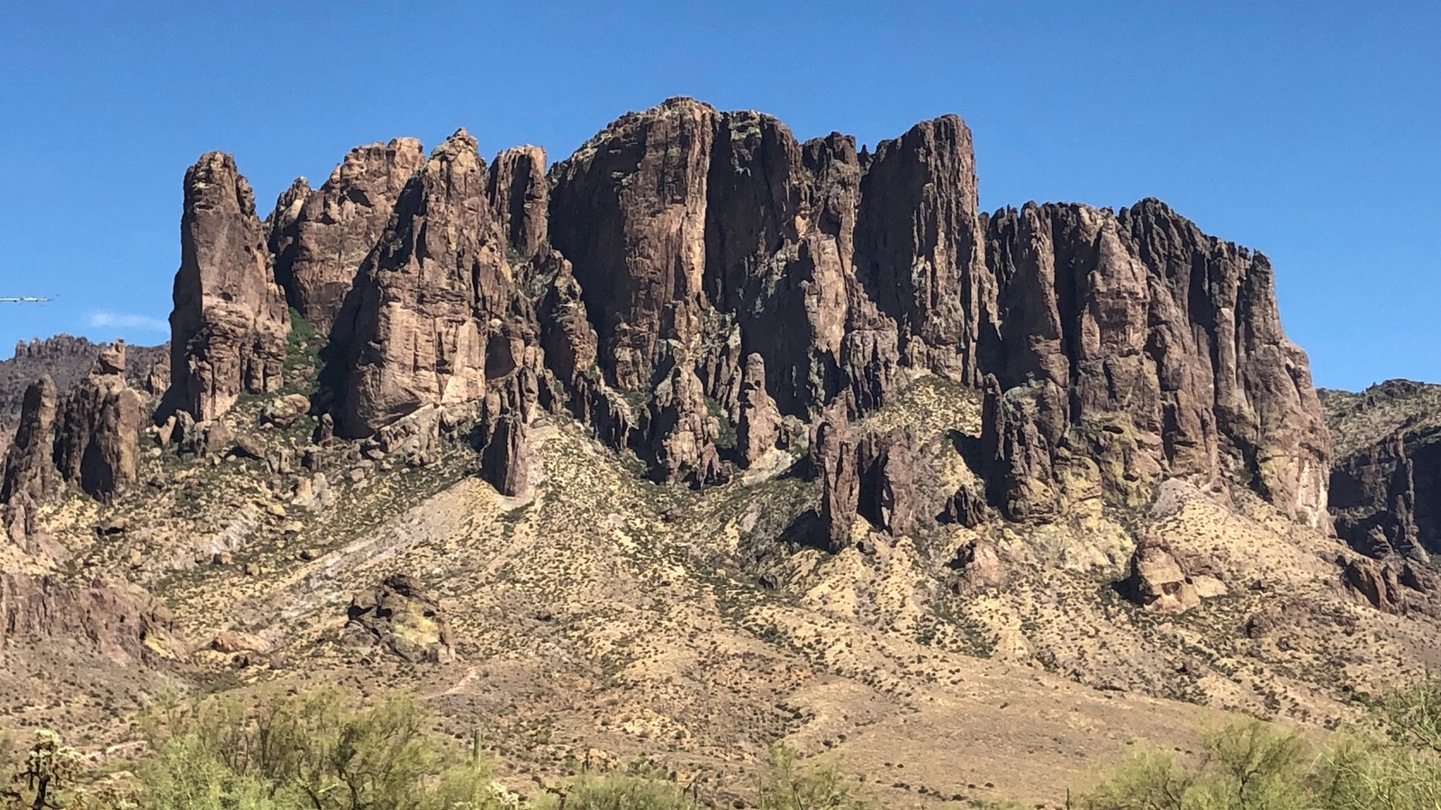 Superstition Mountains near Apache Junction, Arizona