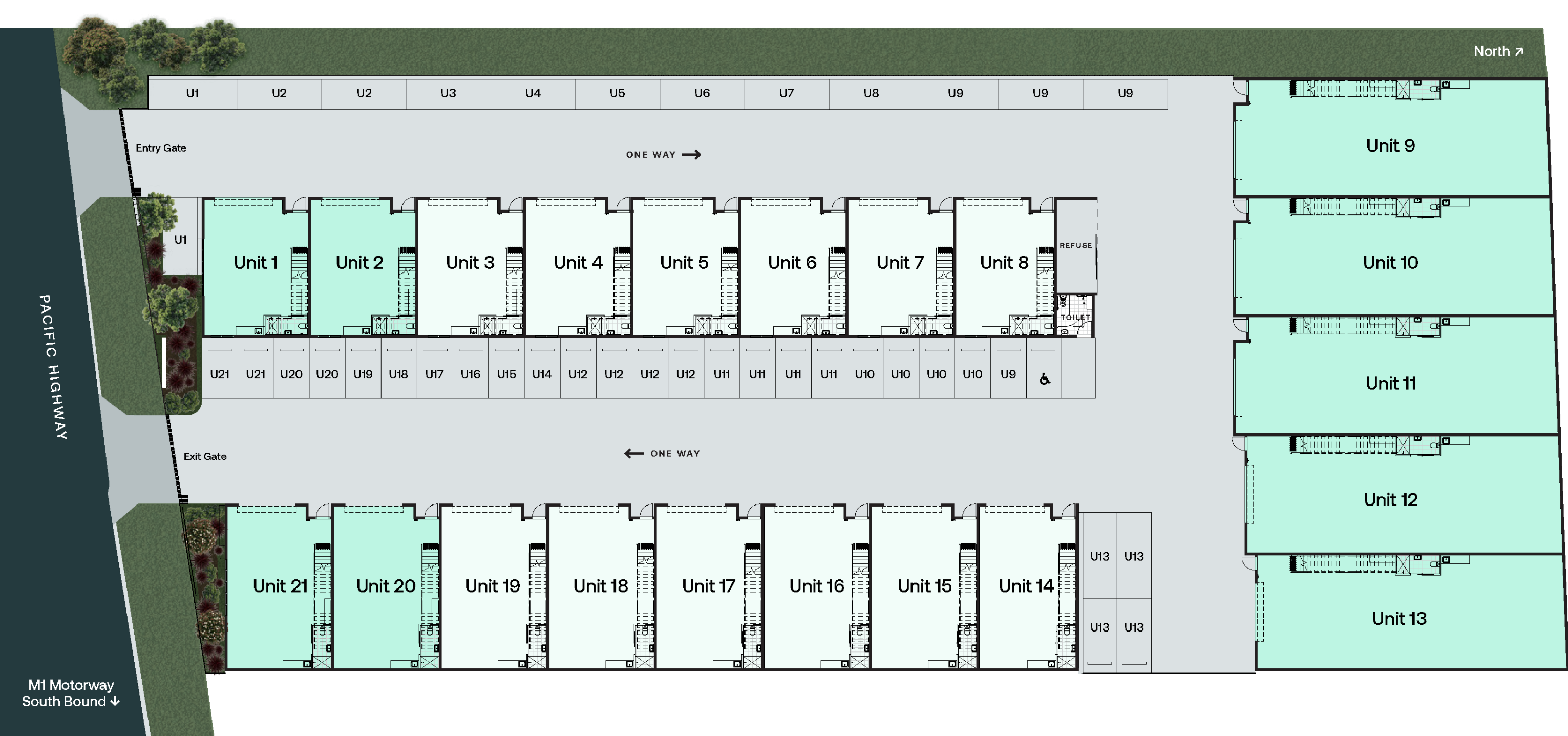 Masterplan illustration of 10 Pacific
