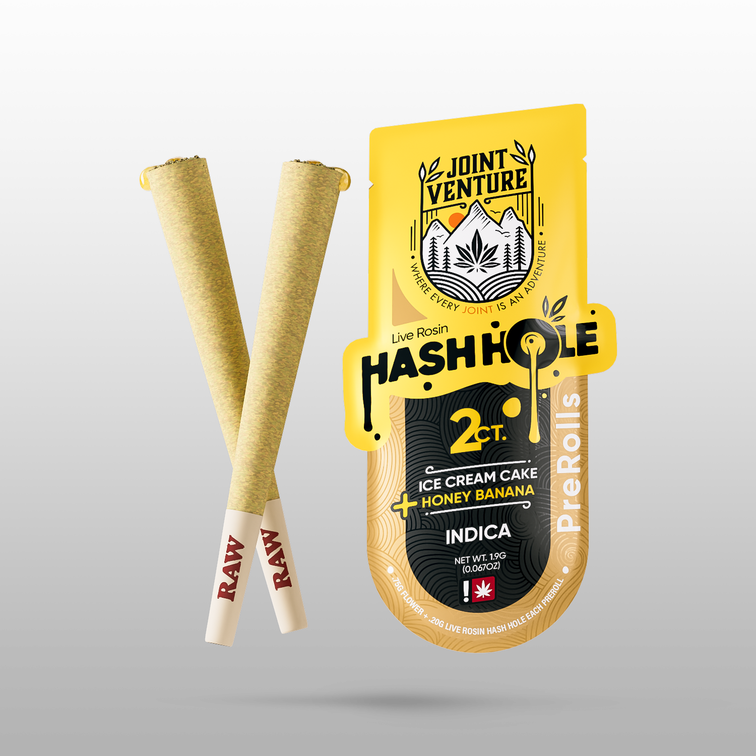 Ice Cream Cake & Honey Banana