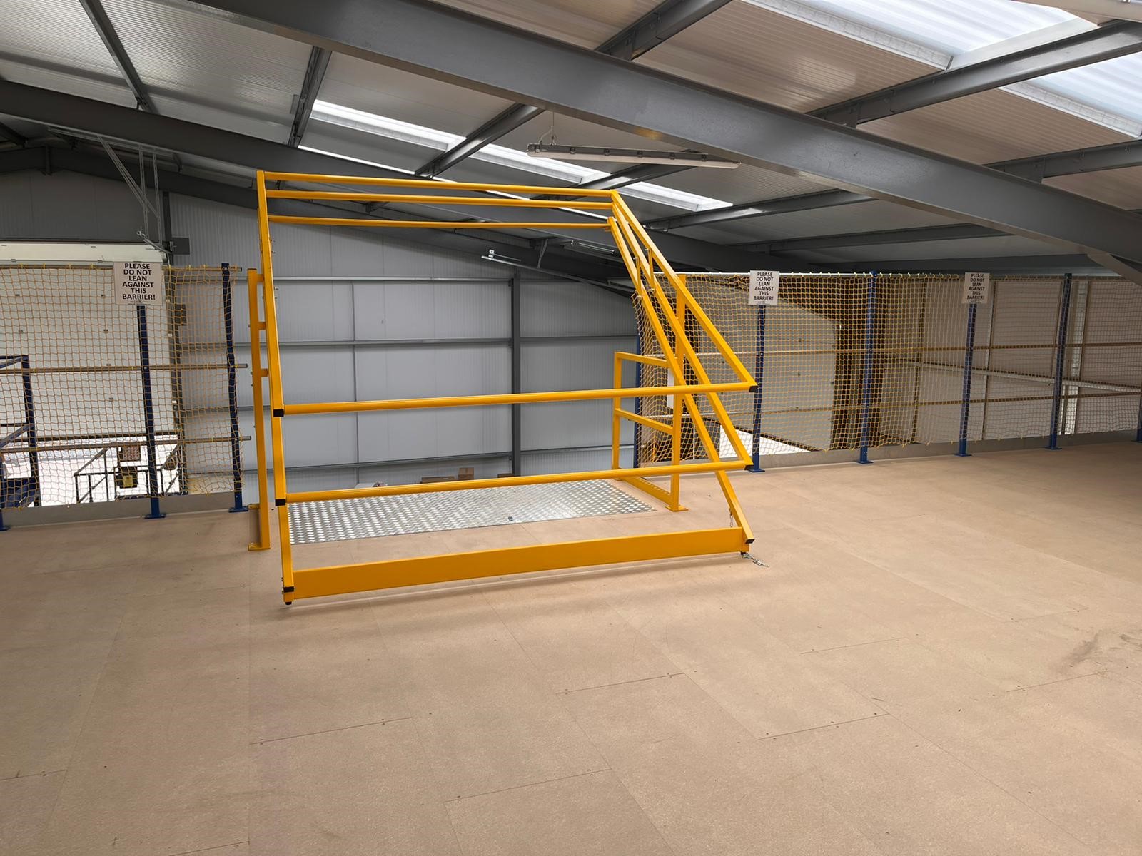 Single Pallet Safety Gates