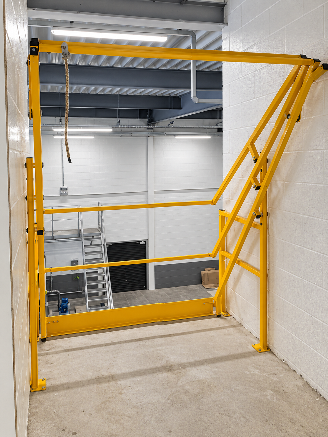 Single Pallet Safety Gates