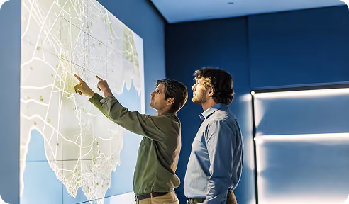 Connect national and local