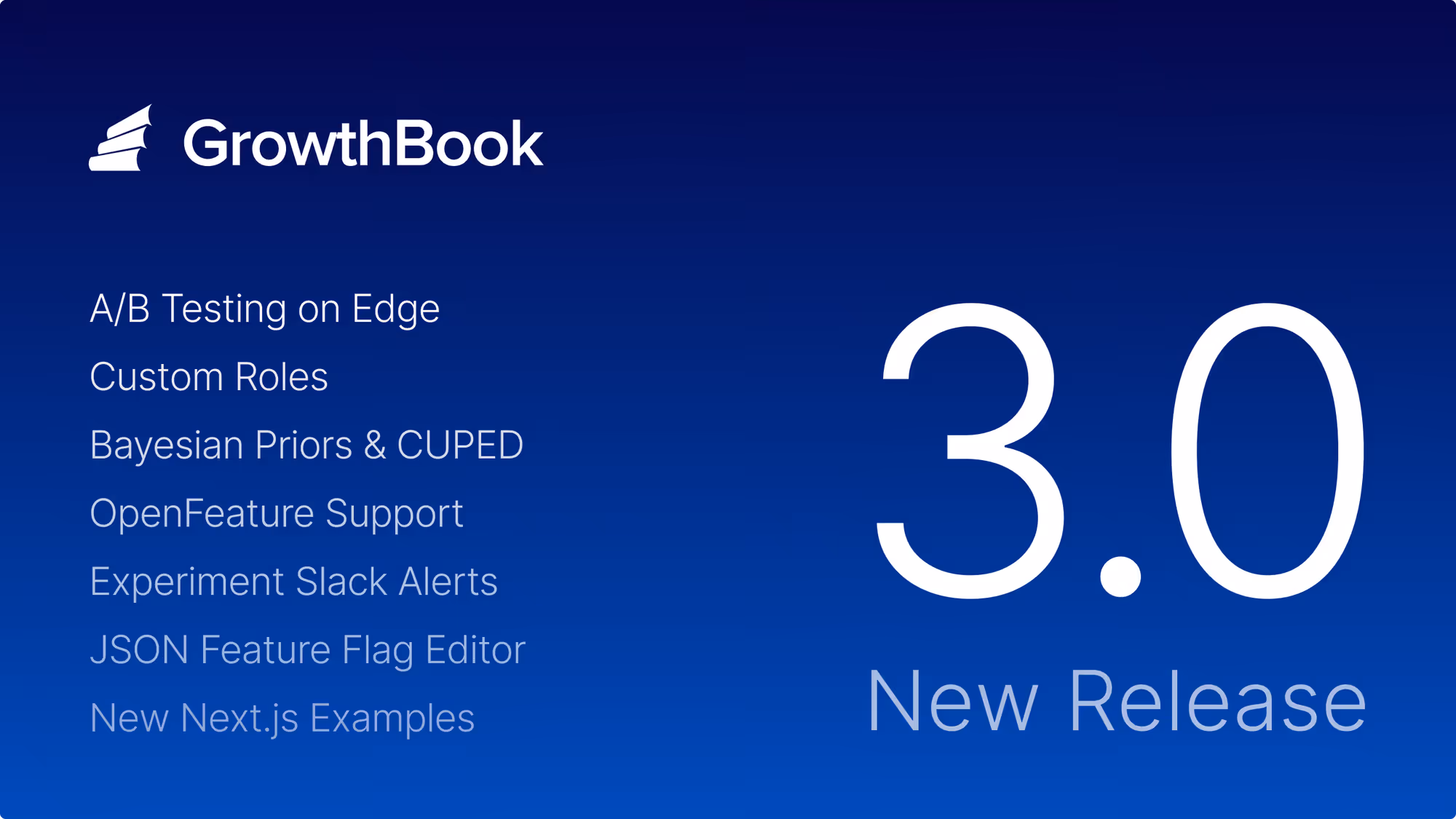 GrowthBook Version 3.0