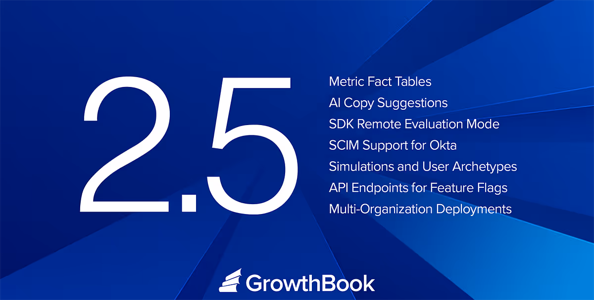 Announcing GrowthBook 2.5
