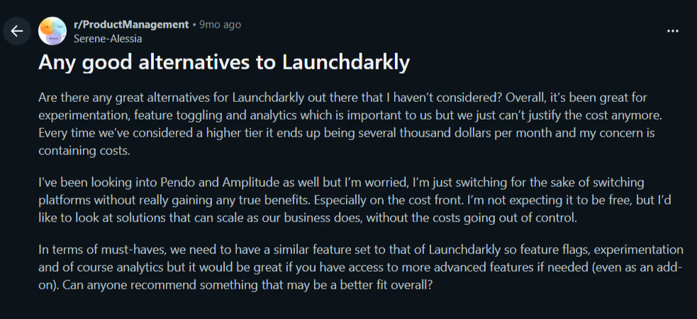 good alternatives to launchdarkly