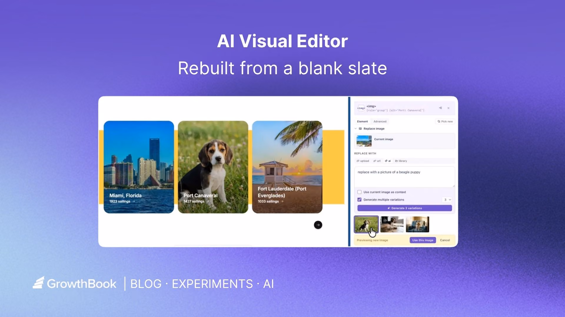 Rebuilding the GrowthBook Visual Editor