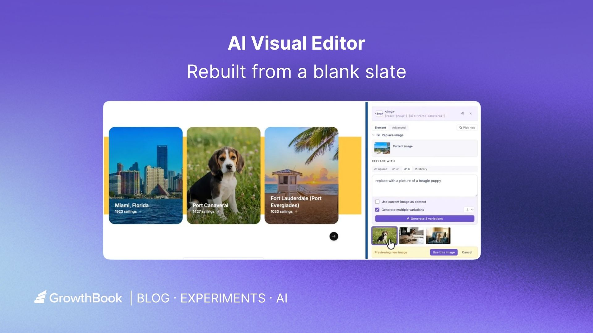 Rebuilding the GrowthBook Visual Editor