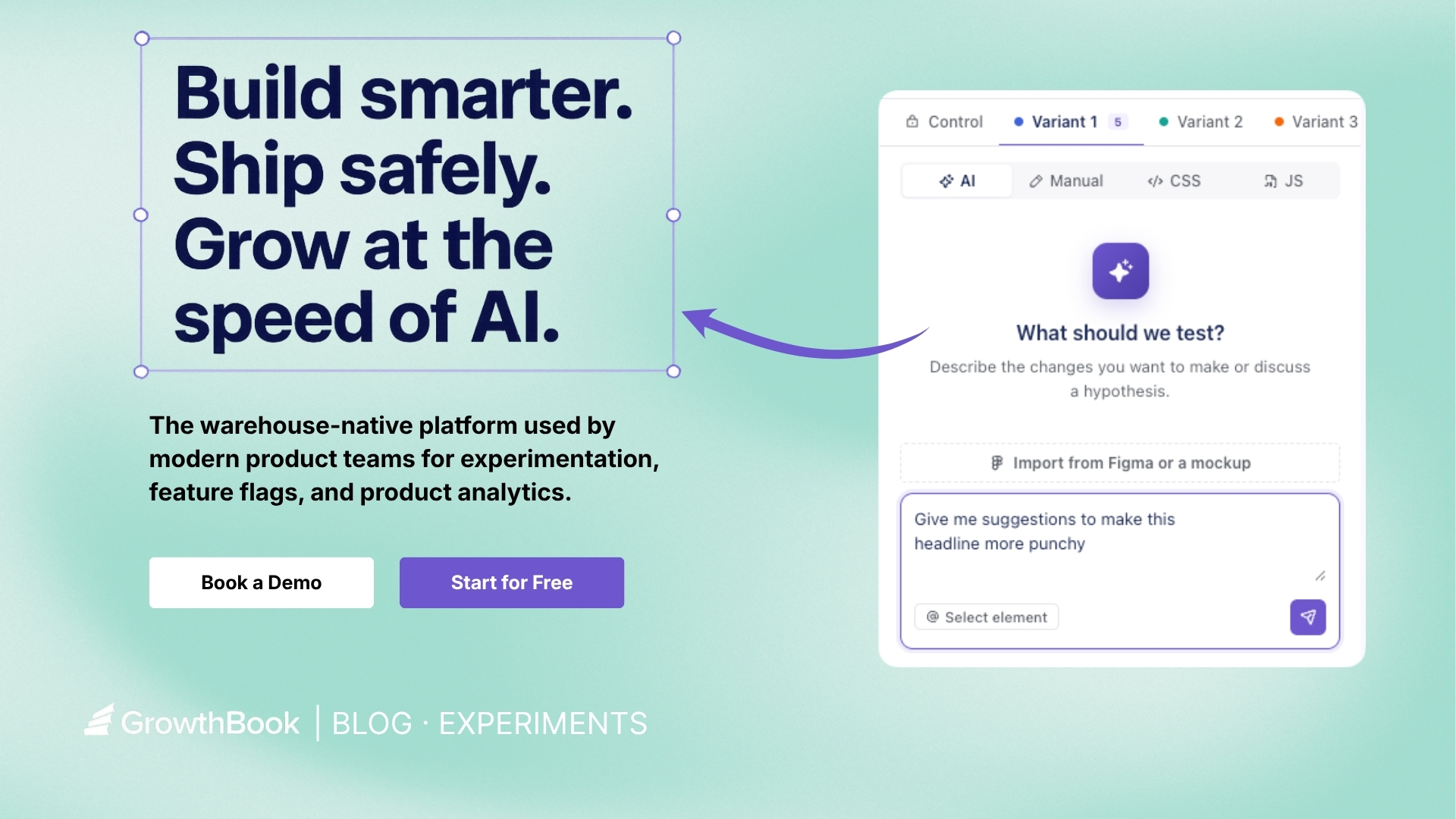 AI Visual Editor: From Idea to Live Experiment in Minutes