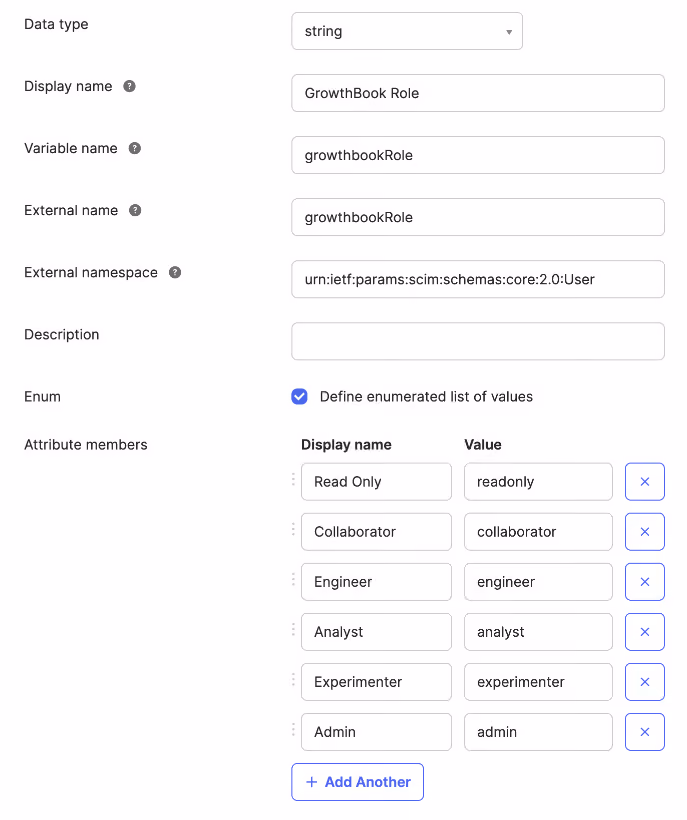 Setting up SCIM for GrowthBook through Okta