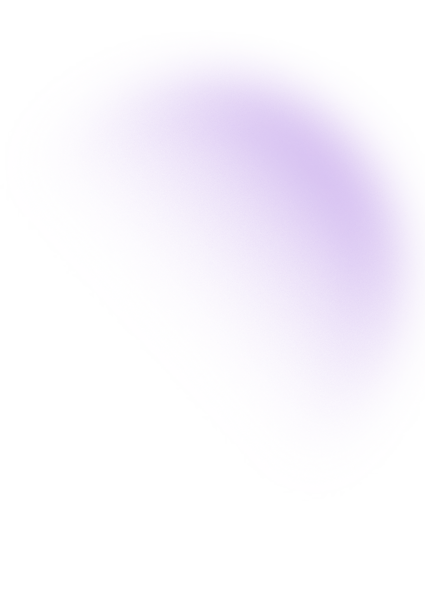 Purple amorphous glowing shape with a soft white outline on a transparent background.
