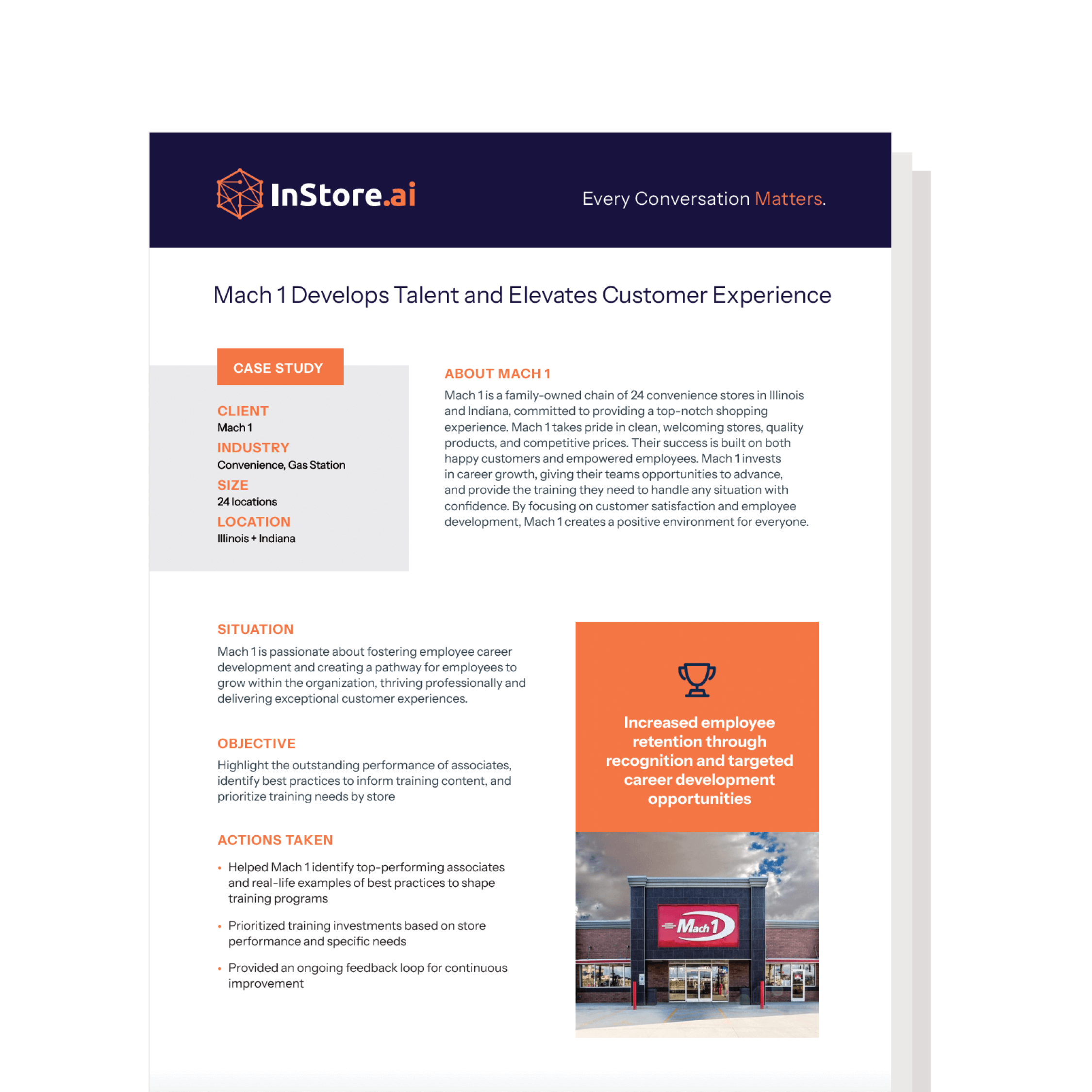 Mach 1 Develops Talent and Elevates Customer Experience