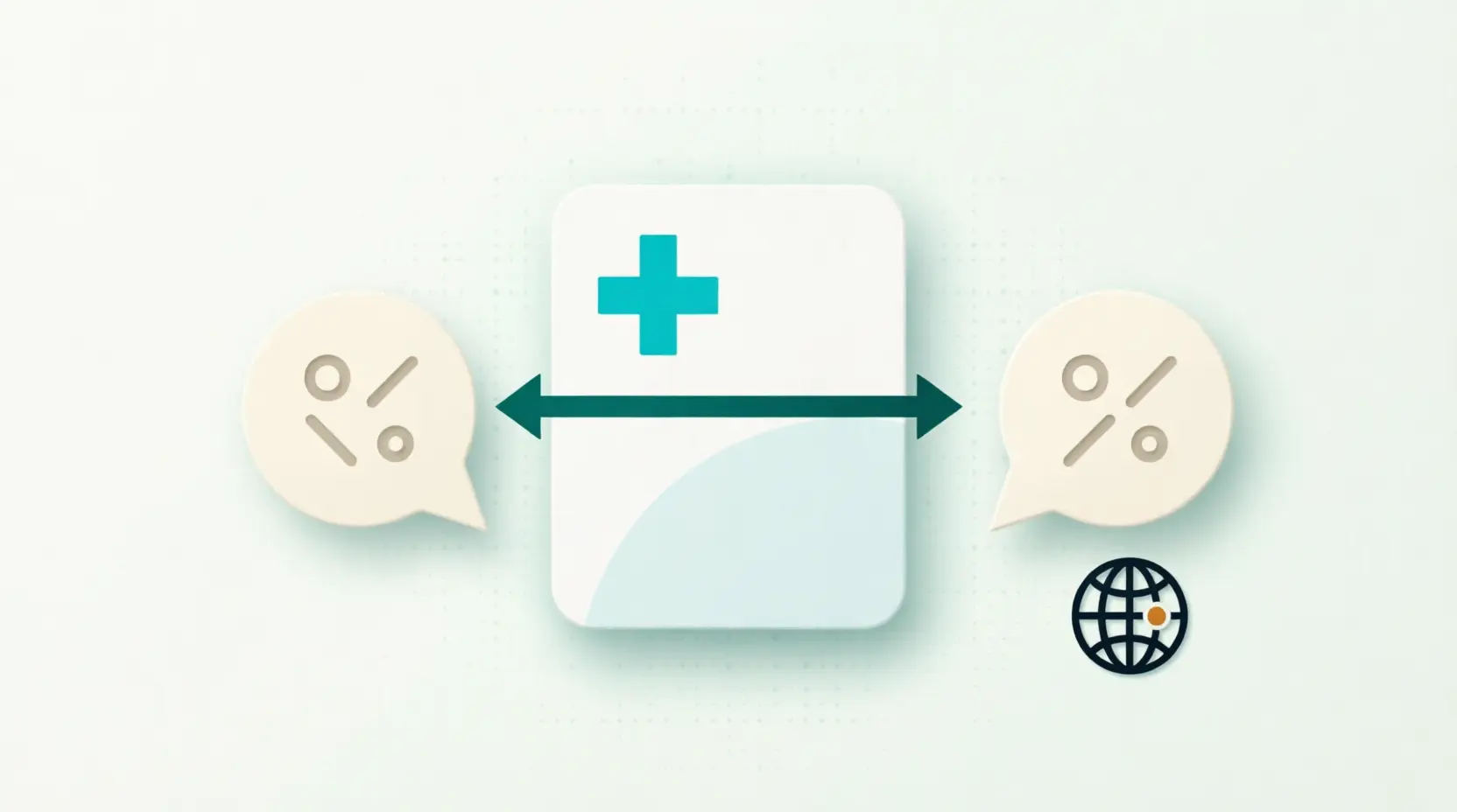 Medical record translated between two languages