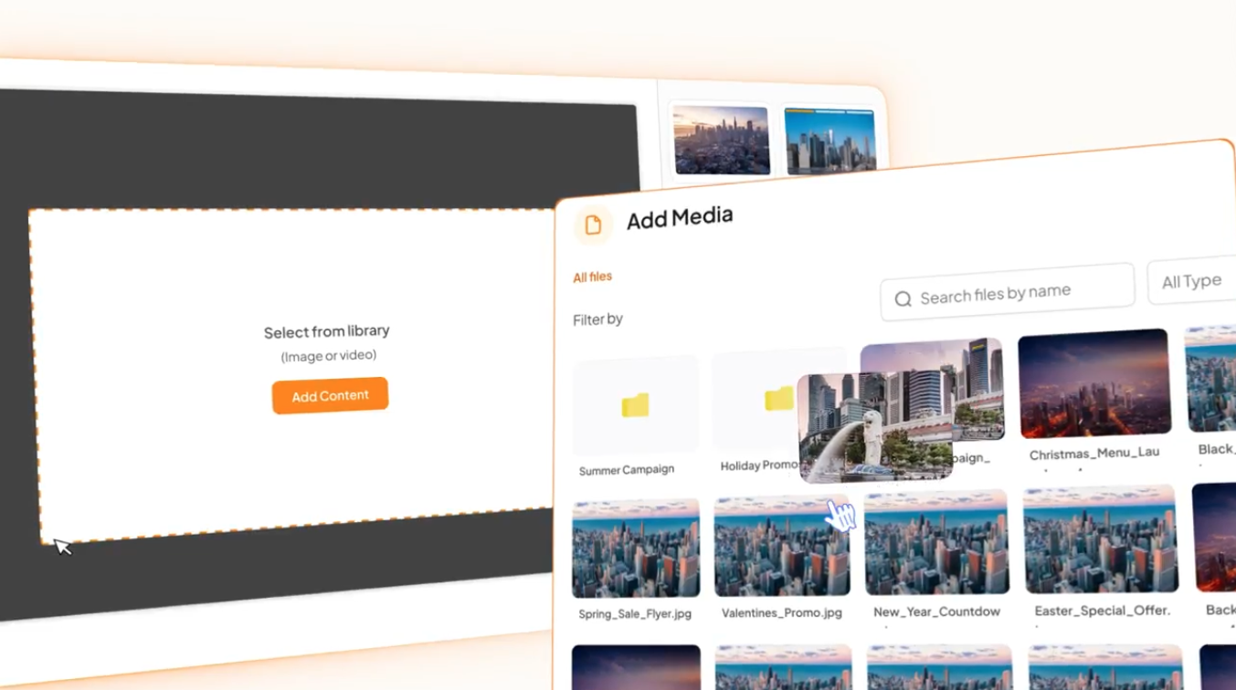 Dashboard mockup