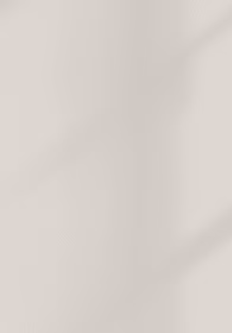 Soft beige and light gray gradient background with subtle abstract shadows.