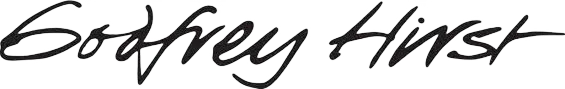 Godfrey Hirst brand name in stylized script text.