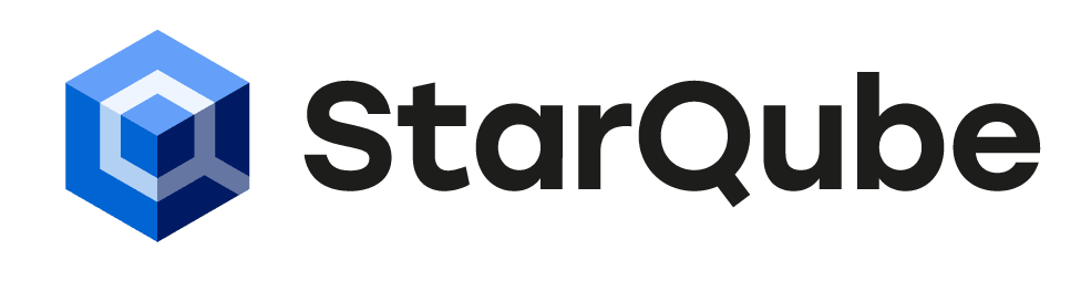 Logo StarQube avec forme géométrique bleue à gauche et texte noir à droite.
