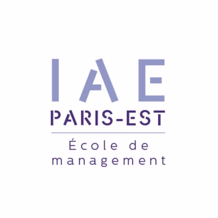 Logo de l'IAE Paris-Est, école de management.