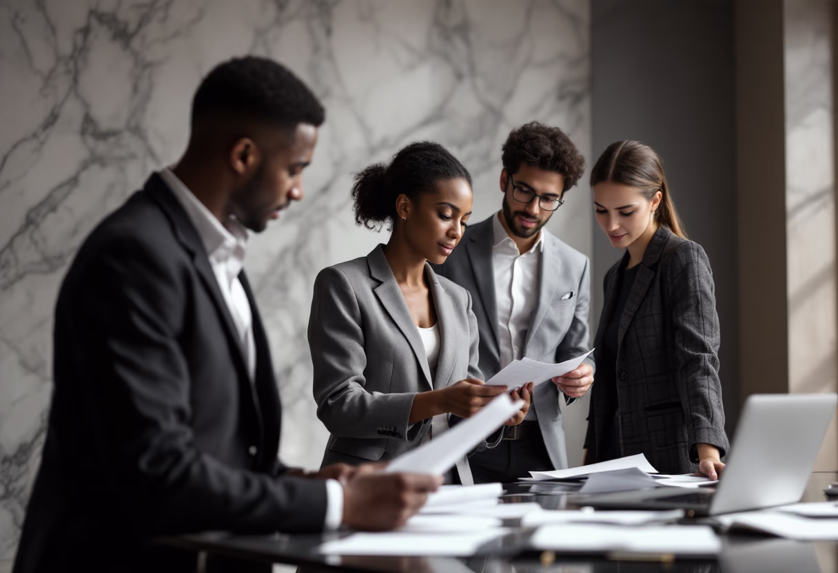 image of dental professional working in a dental office