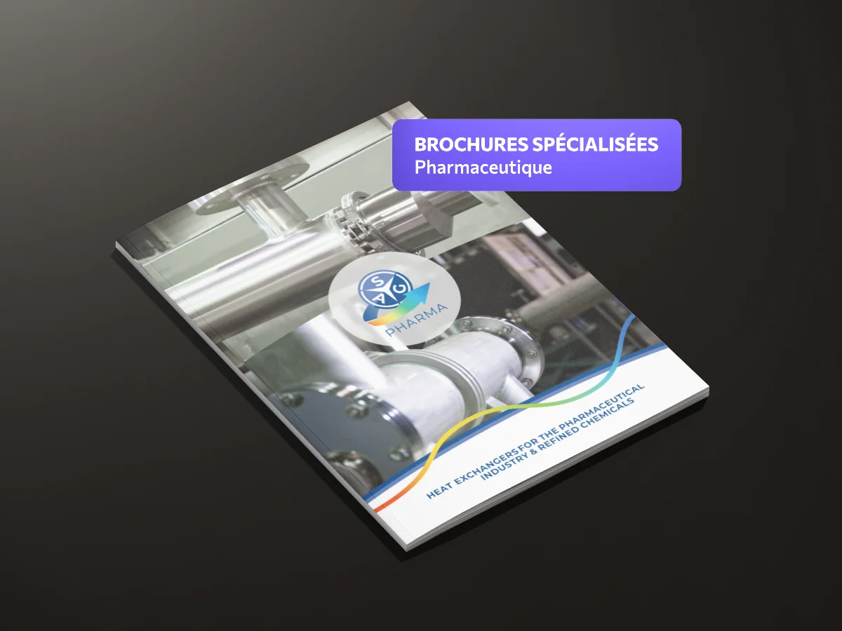 brochure commerciale pharmaceutique industrielle