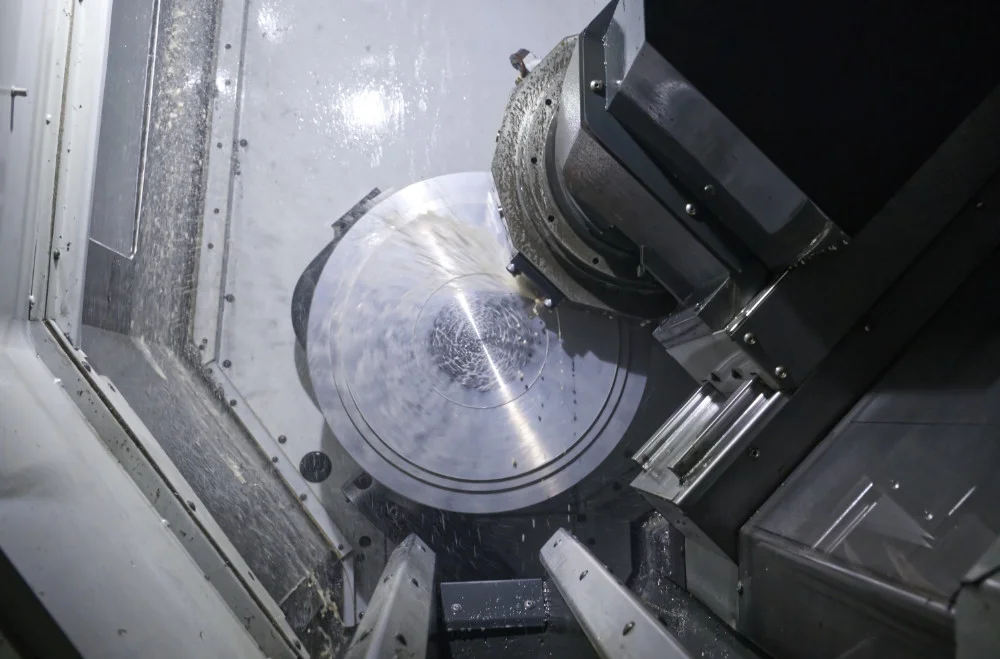 photo d'usinage industriel
