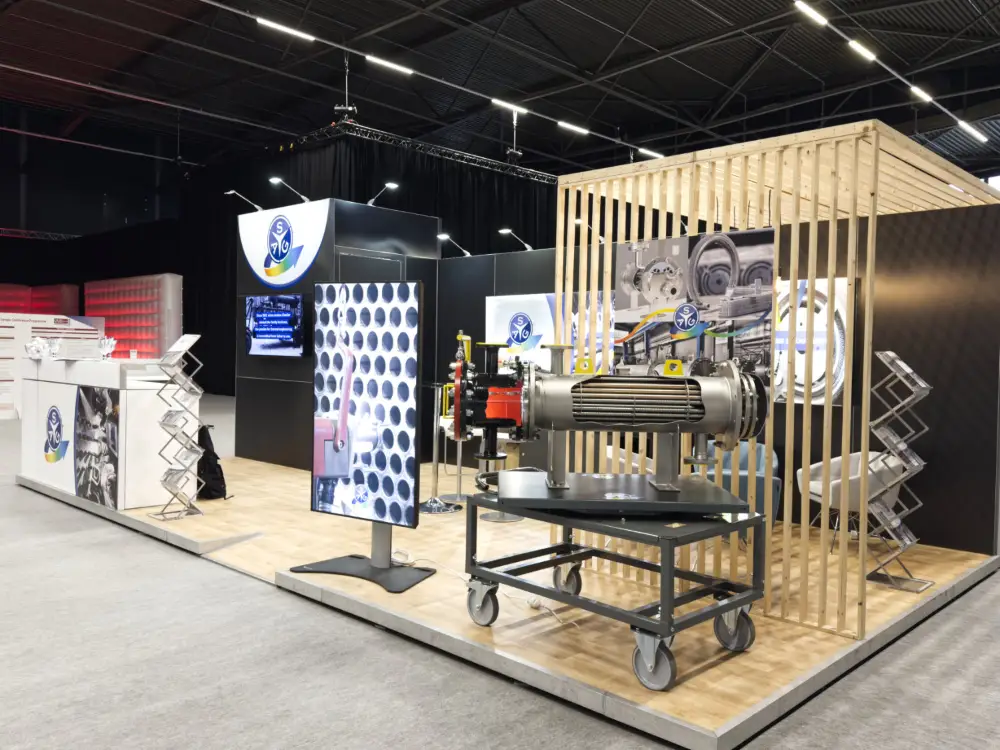 Stand pour salon industriel international à Rotterdam
