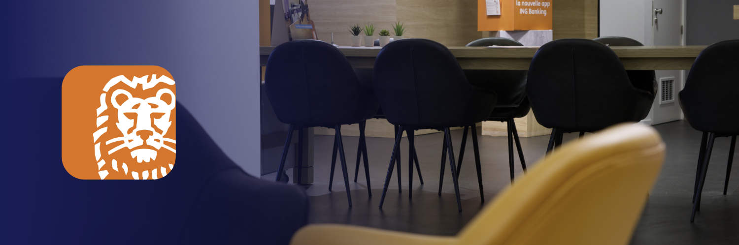 couverture du cas client photos corporates pour la banque ING