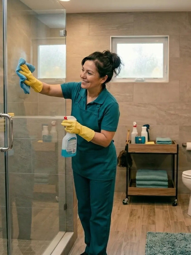 Bathroom cleaning