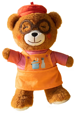 Misia Porządnisia - pluszowa maskotka Bricomarché