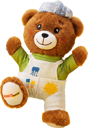 Misia Ozdobnisia - pluszowa maskotka Bricomarché