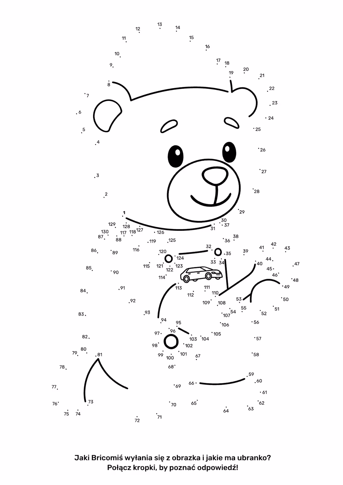 Podgląd zadania Połącz kropki 2