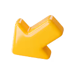 Żółta strzałka Bricomisie