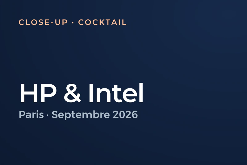 Close-up pour HP et Intel à Paris