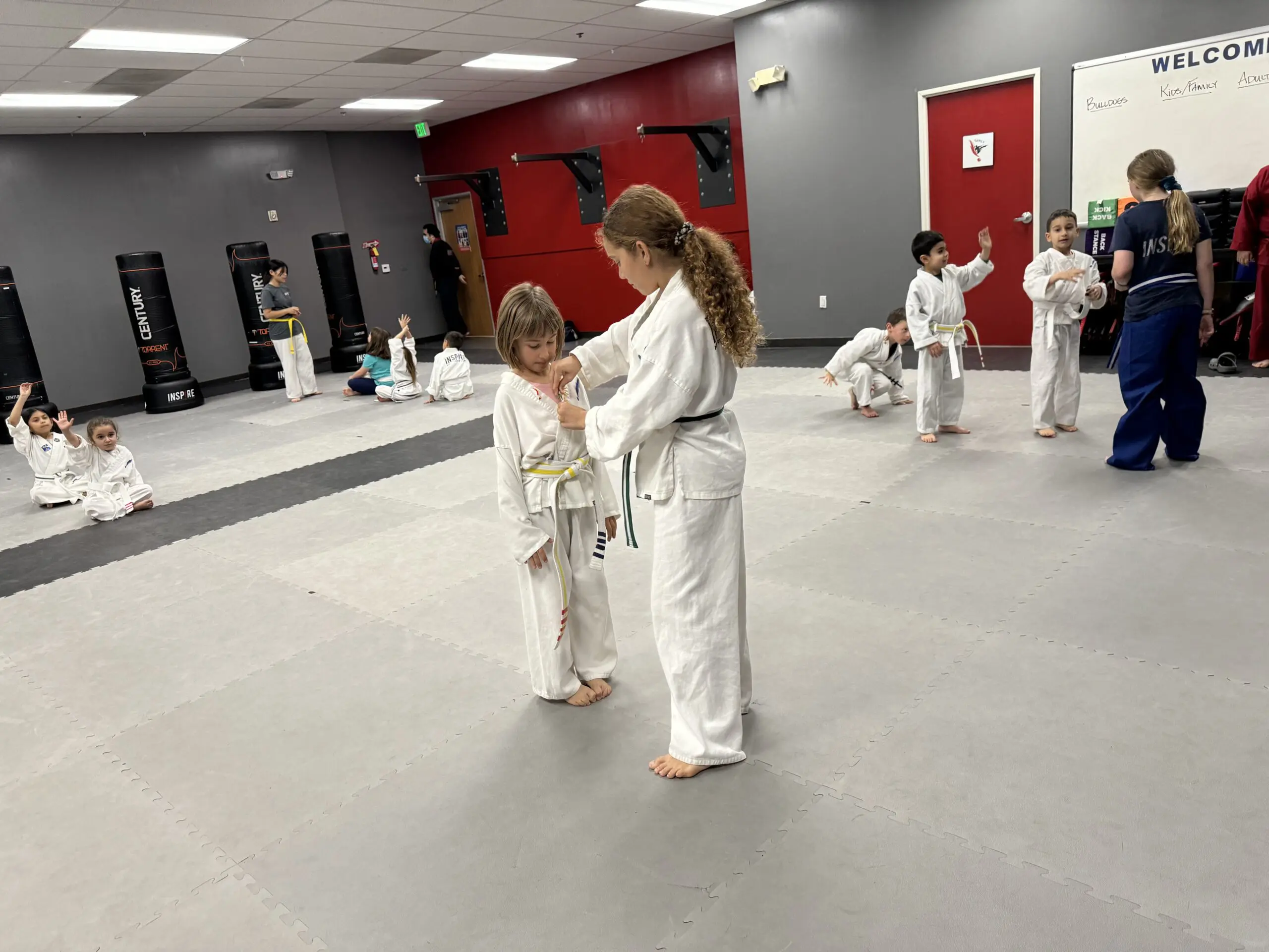 Martial arts training involves physical techniques and learn self-defense skills which can boost self-esteem and set the patch to achieving a black belt