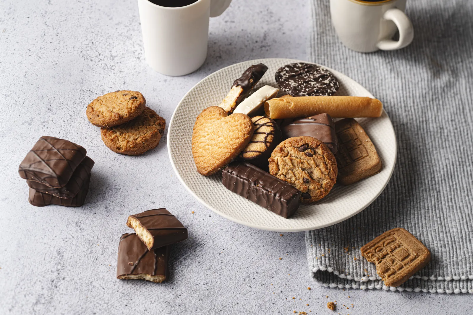 Boite de biscuits belges