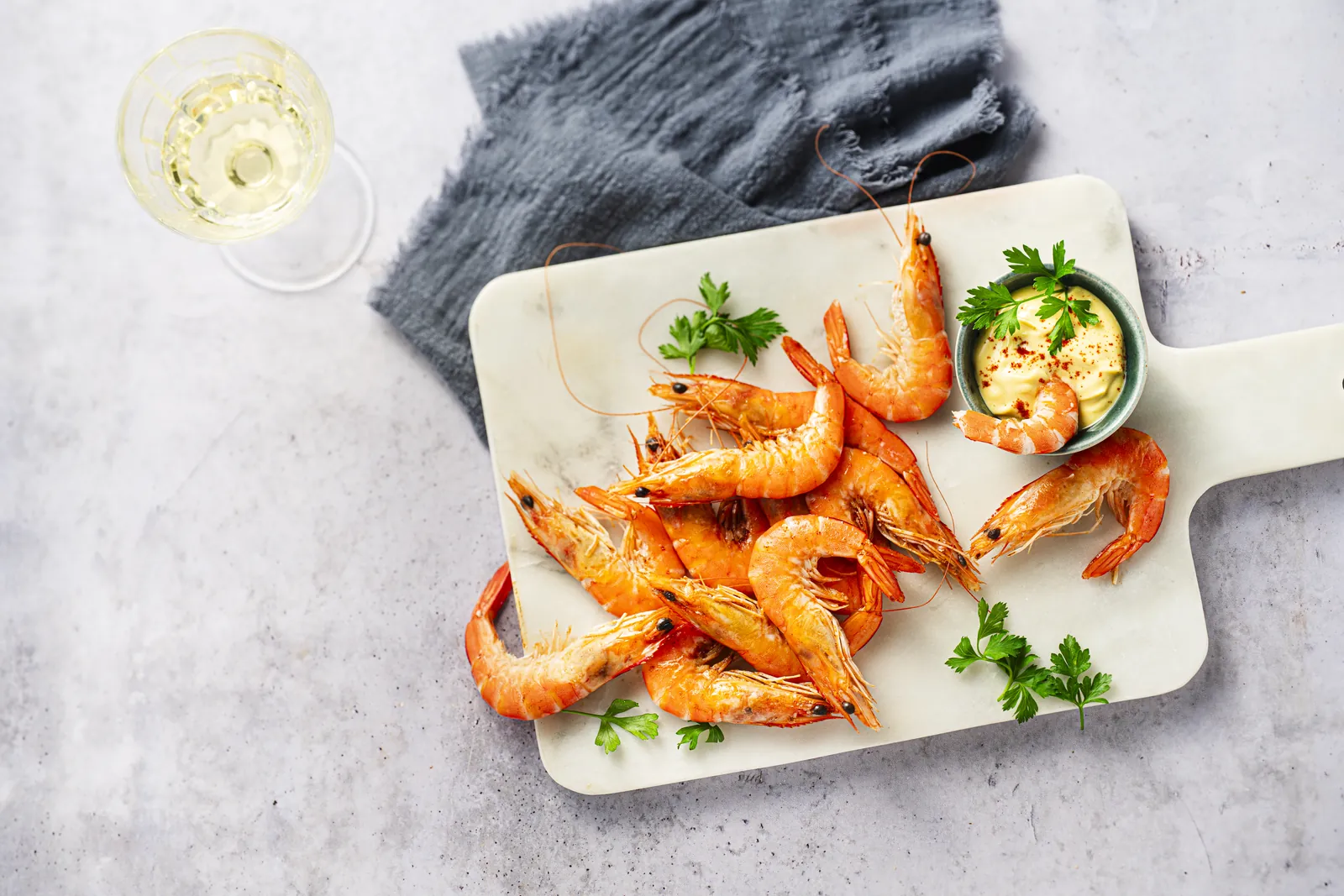 Crevettes entières cuites 40/60