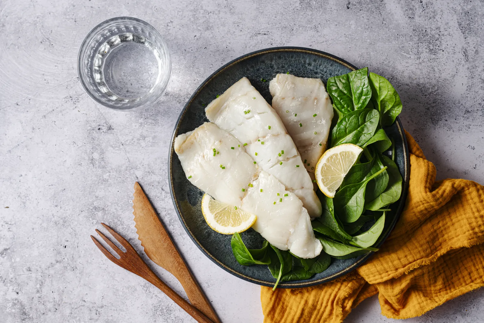 Portions de Filets de cabillaud