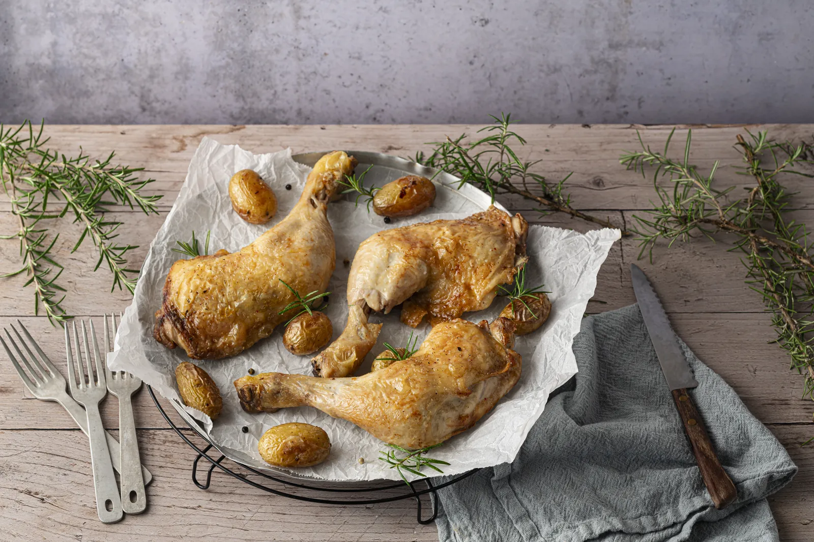 Cuisses de poulet supérieures "pleine saveur" avec partie dos
