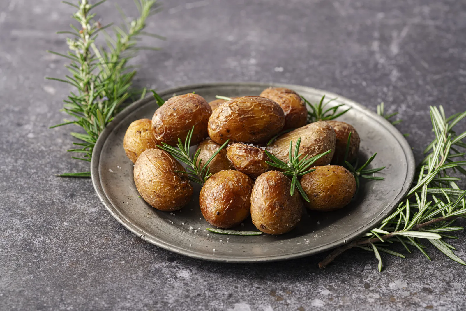 Poêlée de pommes de terre grenailles