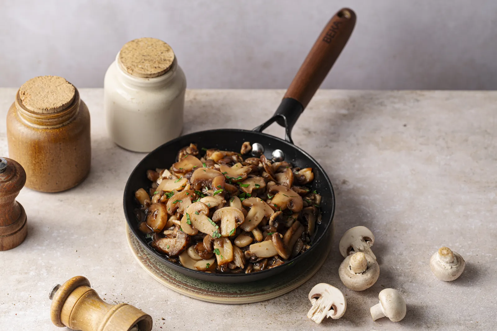 Champignons de Paris émincés