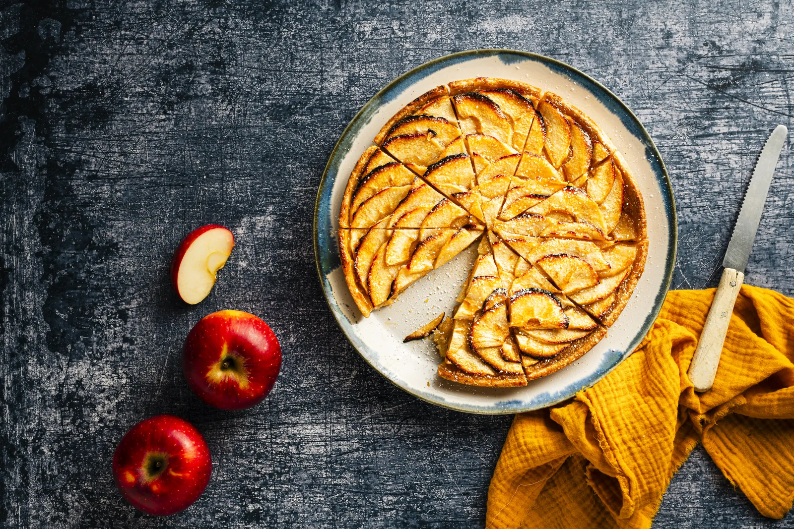 Tarte aux pommes