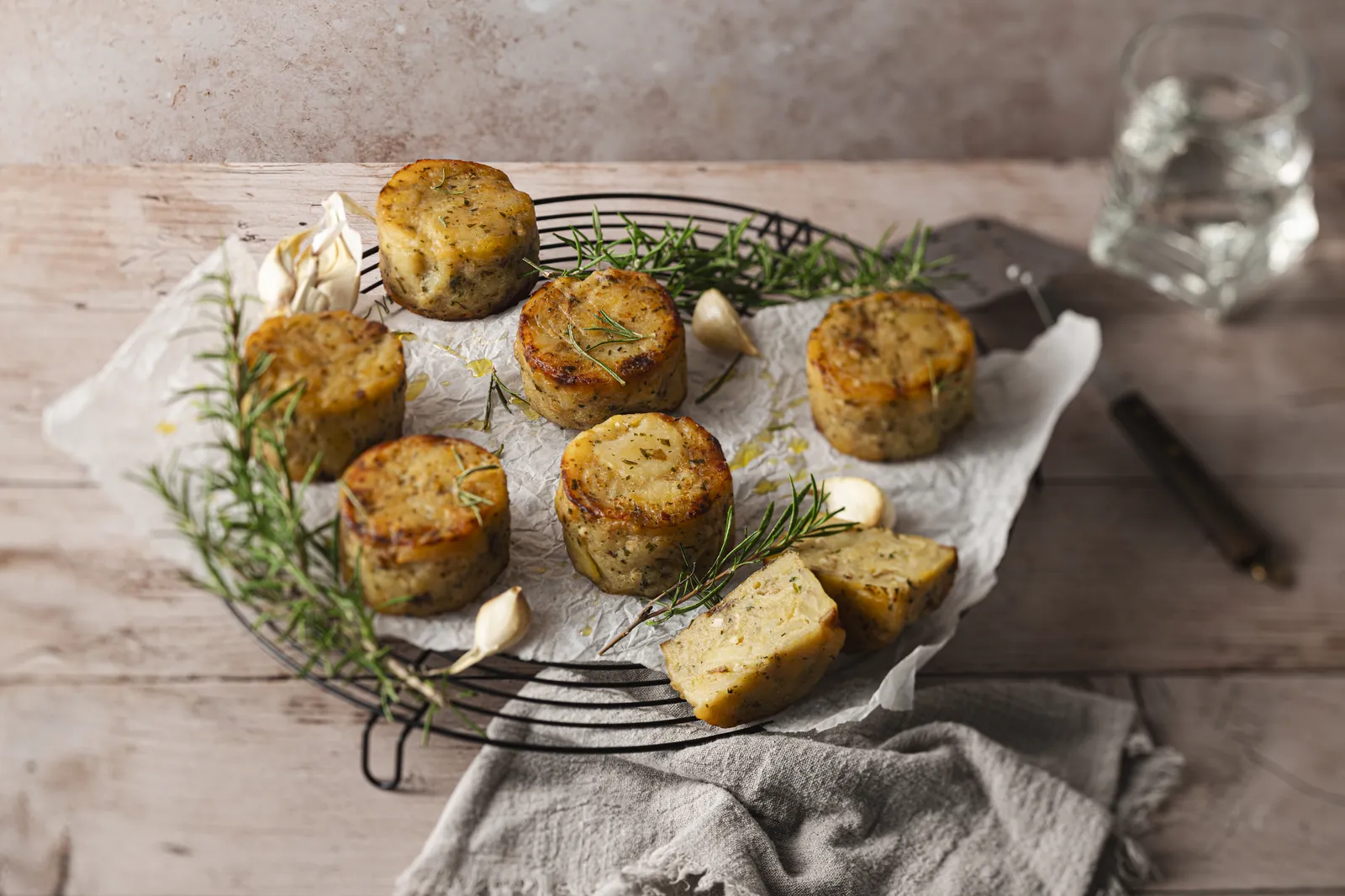 gratins de pommes de terre à la Sarladaise et aux cèpes