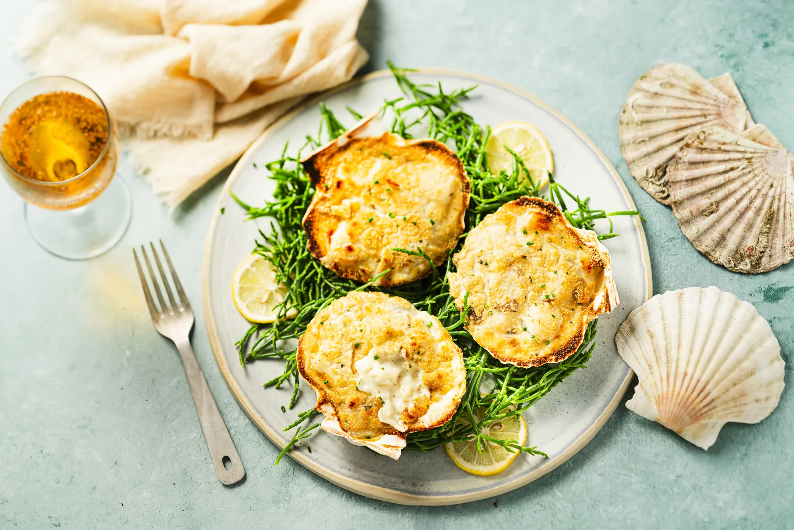 Coquilles artisanales 60 % de Saint Jacques à la Bretonne Patrick Guillo