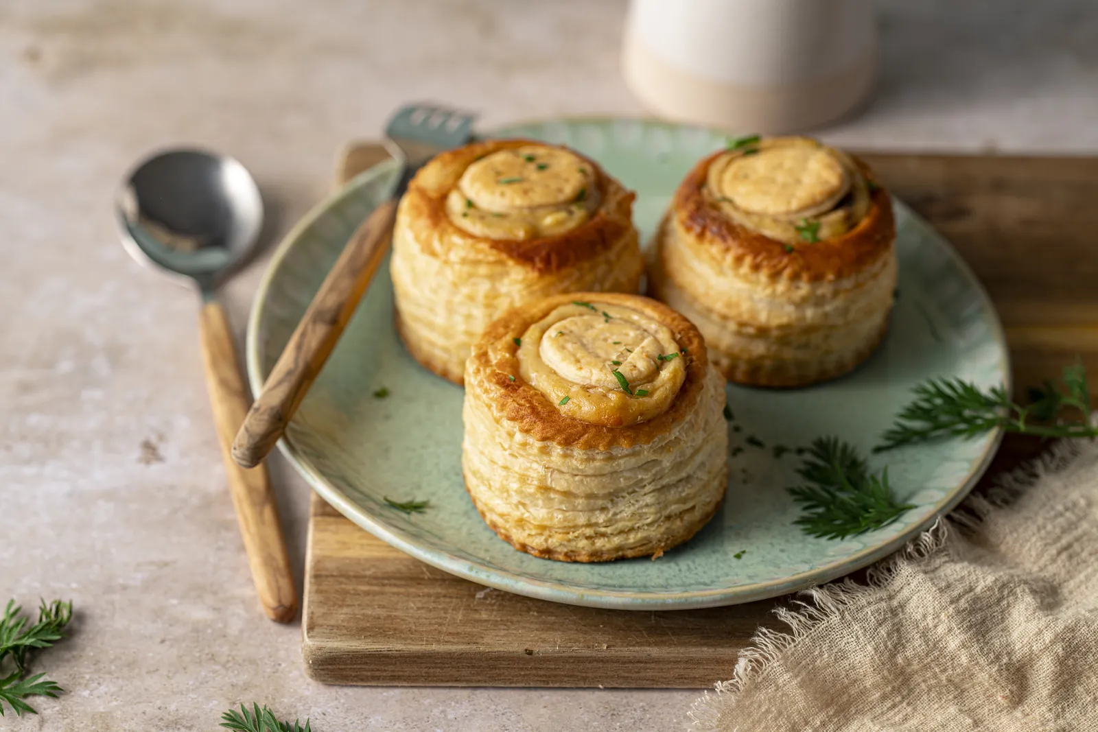 Bouchées volaille ris de veau
