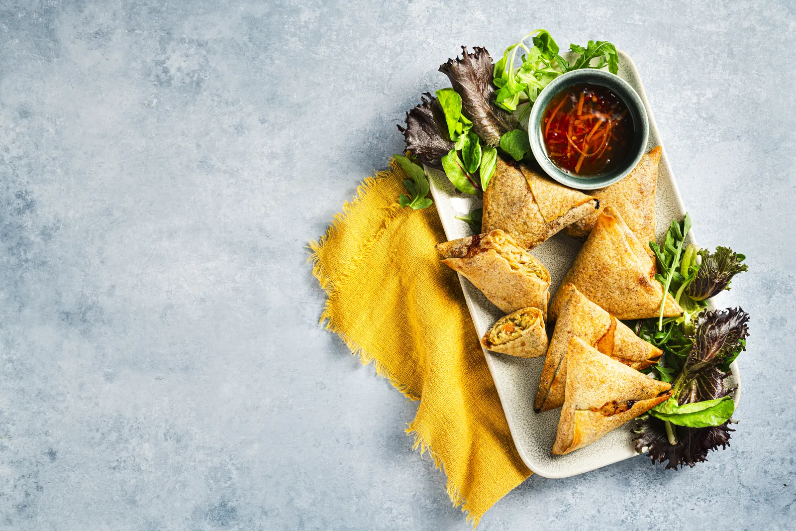 Samoussas au poulet