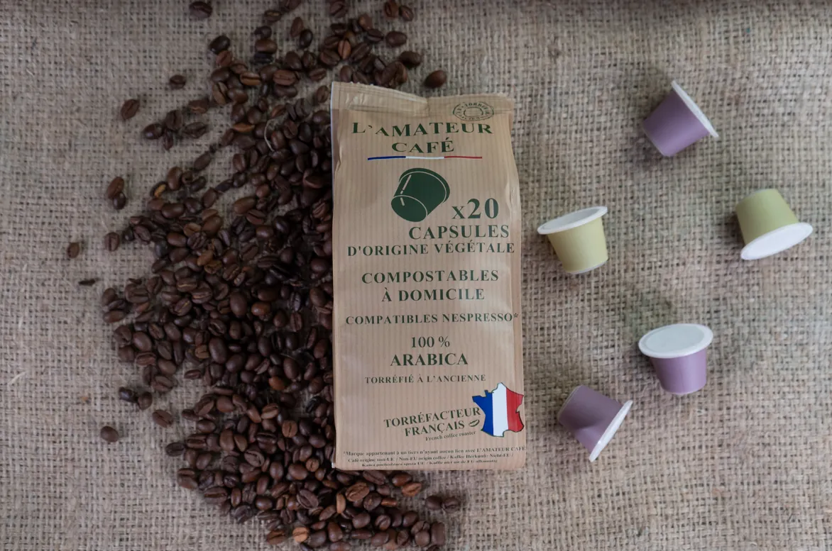Sachet de 20 capsules compatibles Nespresso