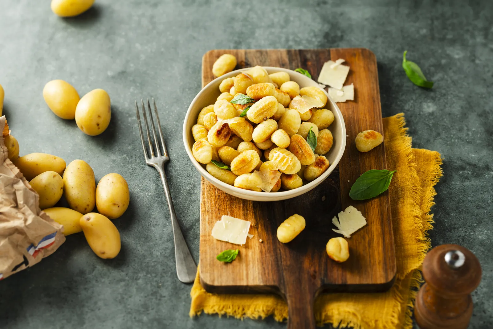 Gnocchi de pommes de terre frais surgelés